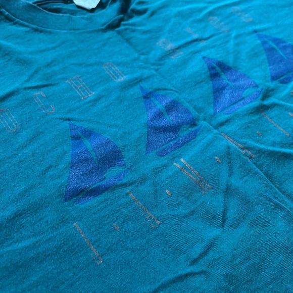 Vintage Jamaica Ocho Rios T-Shirt / Large / Single Stitch / Caribbean Rags - Picture 3 of 7